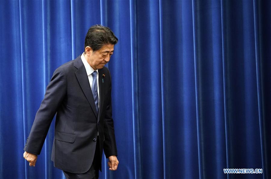 JAPAN-TOKYO-PM-SHINZO ABE-RESIGNATION