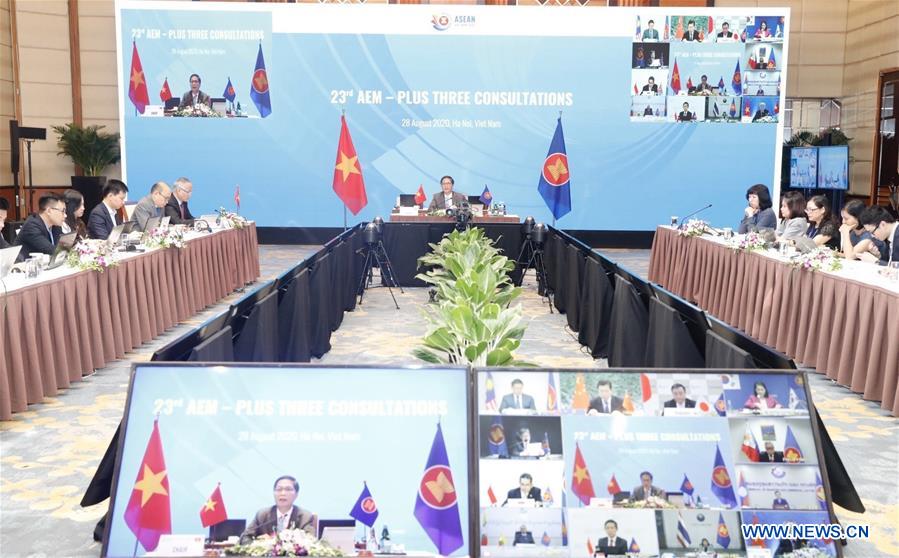 VIETNAM-HANOI-ASEAN ECONOMIC MINISTERS PLUS THREE CONSULTATIONS-MEETING