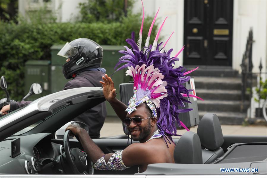 BRITAIN-LONDON-NOTTING HILL CARNIVAL-GOING VIRTUAL-FINAL DAY