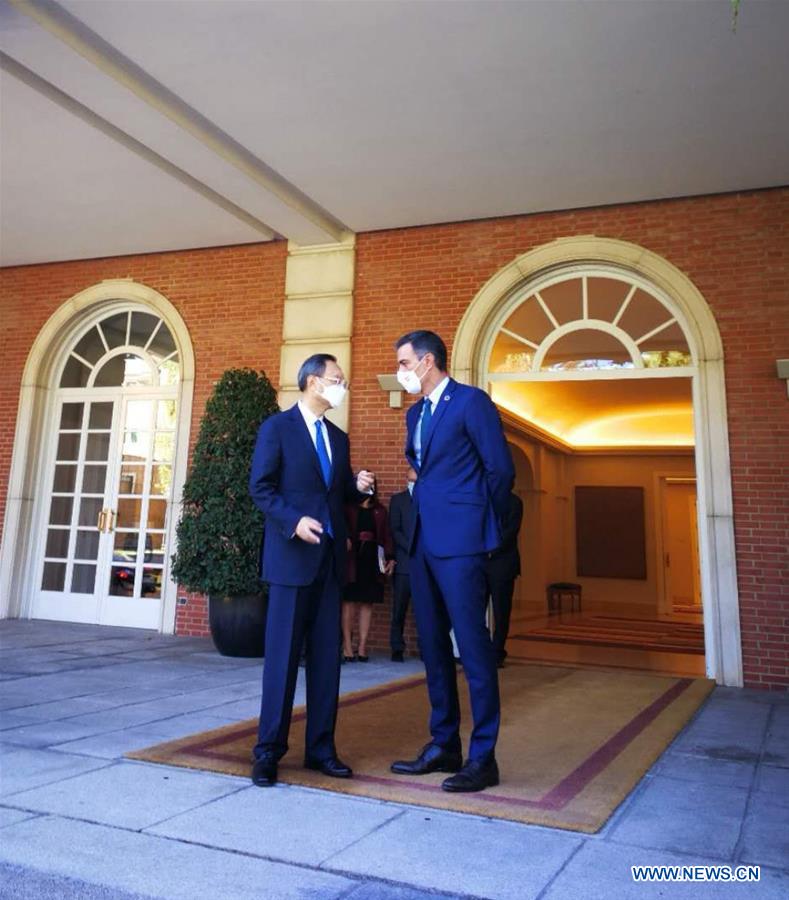 SPAIN-MADRID-PM-CHINA-YANG JIECHI-MEETING
