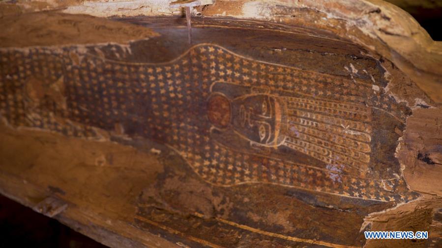 EGYPT-GIZA-ANCIENT COFFINS-DISCOVERY