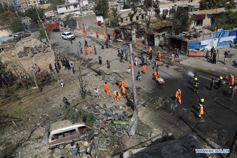 AFGHANISTAN-KABUL-BOMB ATTACK