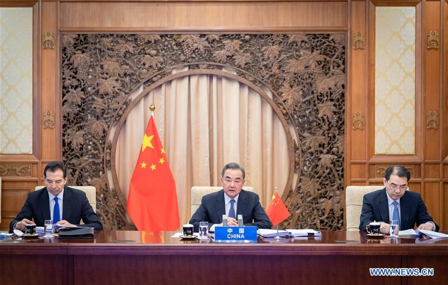 CHINA-BEIJING-WANG YI-ASEAN-CHINA FOREIGN MINISTERS' MEETING