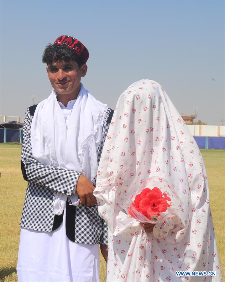 AFGHANISTAN-JAWZJAN-GROUP WEDDING