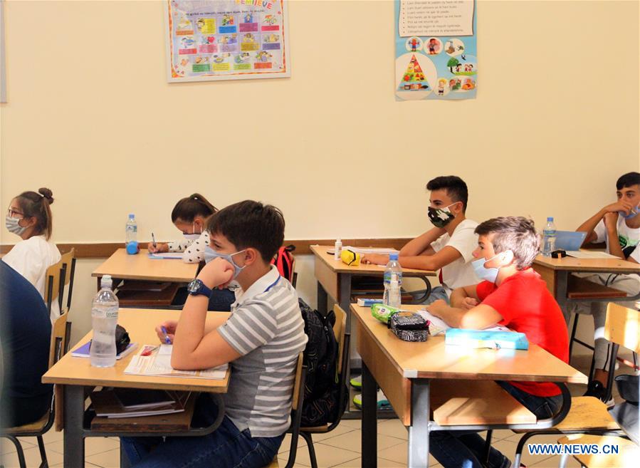 ALBANIA-TIRANA-SCHOOL-REOPENING