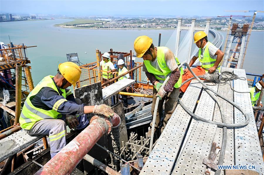CHINA-FUJIAN-CROSS-SEA BRIDGE-CONSTRUCTION (CN)