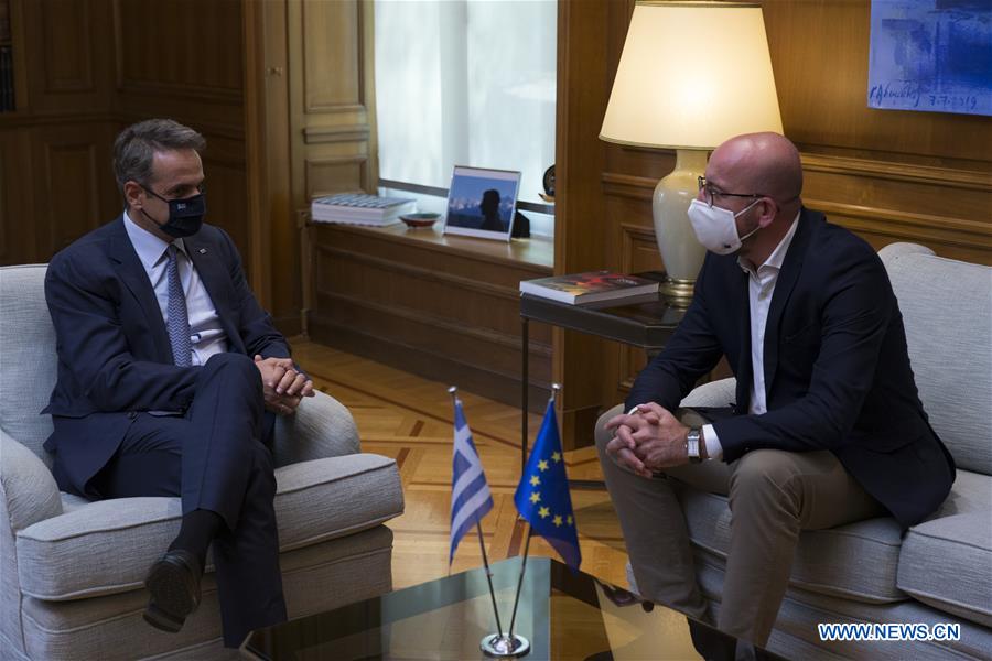 GREECE-ATHENS-PM-EUROPEAN COUNCIL PRESIDENT-MEETING