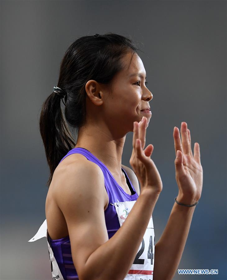 (SP)CHINA-SHAOXING-ATHLETICS-2020 CHINESE NATIONAL CHAMPIONSHIPS-WOMEN'S 400M HURDLES (CN)