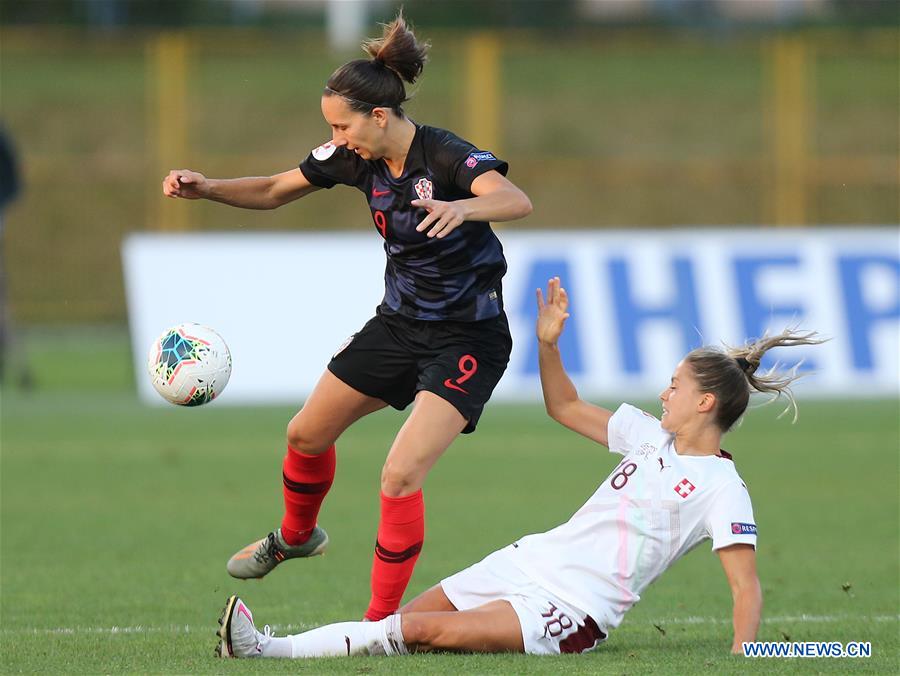 (SP)CROATIA-ZAGREB-UEFA WOMEN'S EURO QUALIFYING-CRO VS SUI