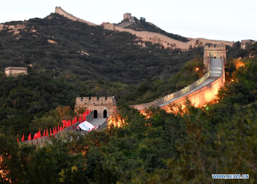 (SP)CHINA-BEIJING-GREAT WALL-WINTER OLYMPIC GAMES 500-DAY COUNTDOWN