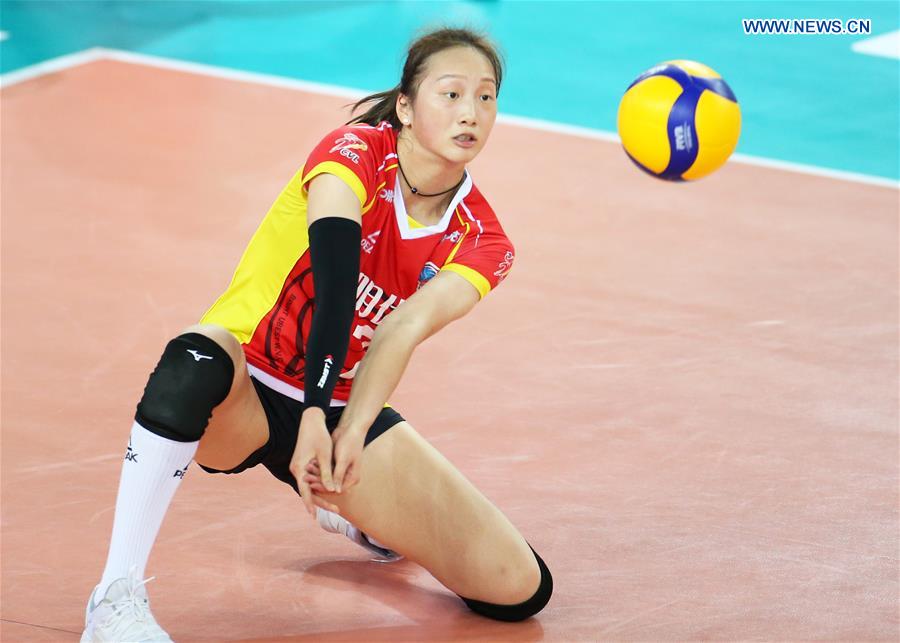 Highlights of 2020 Chinese Women's Volleyball Championship in Jiangmen