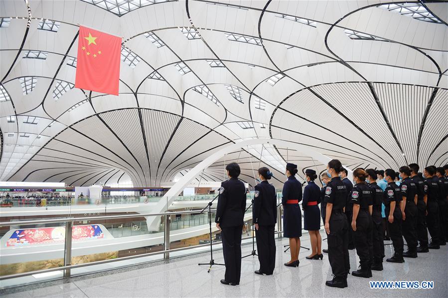 CHINA-BEIJING-DAXING INT'L AIRPORT-ANNIVERSARY (CN)
