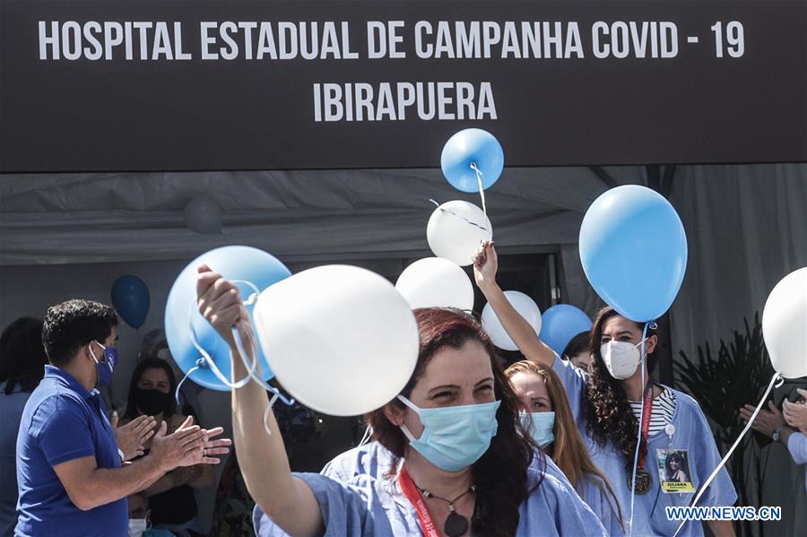 BRAZIL-SAO PAULO-TEMPORARY HOSPITAL-CLOSING