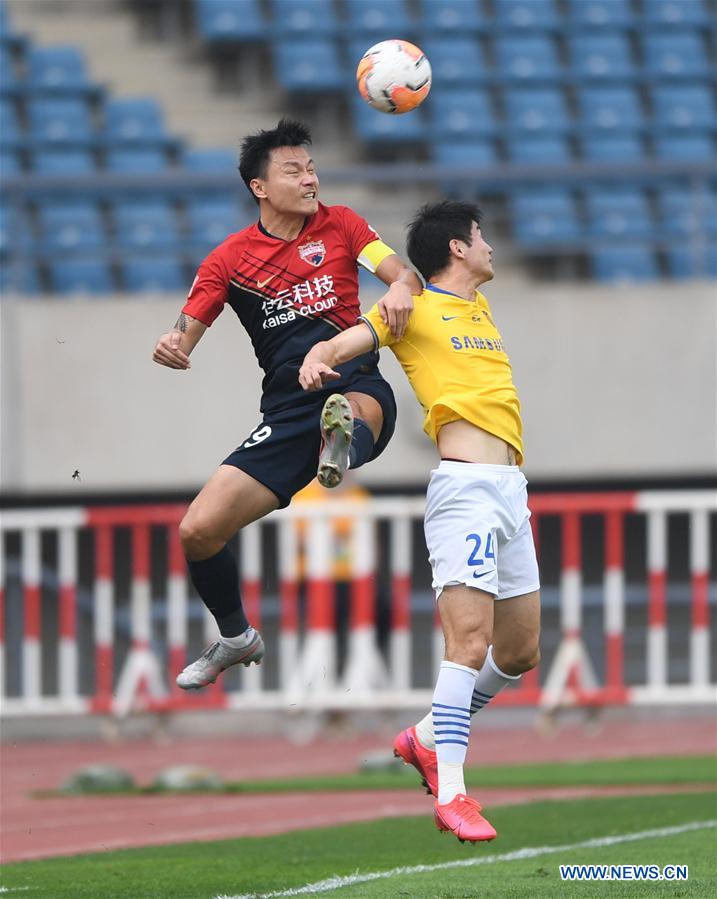 (SP)CHINA-DALIAN-FOOTBALL-CSL-JIANGSU SUNING VS SHENZHEN FC (CN)