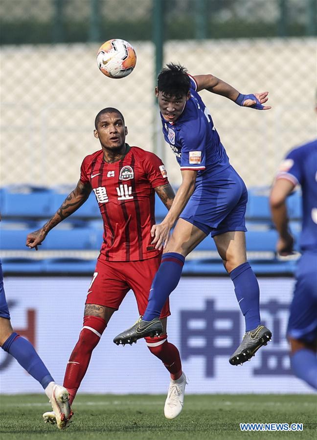 (SP)CHINA-DALIAN-FOOTBALL-CSL-SHANGHAI GREENLAND SHENHUA VS HENAN JIANYE (CN)