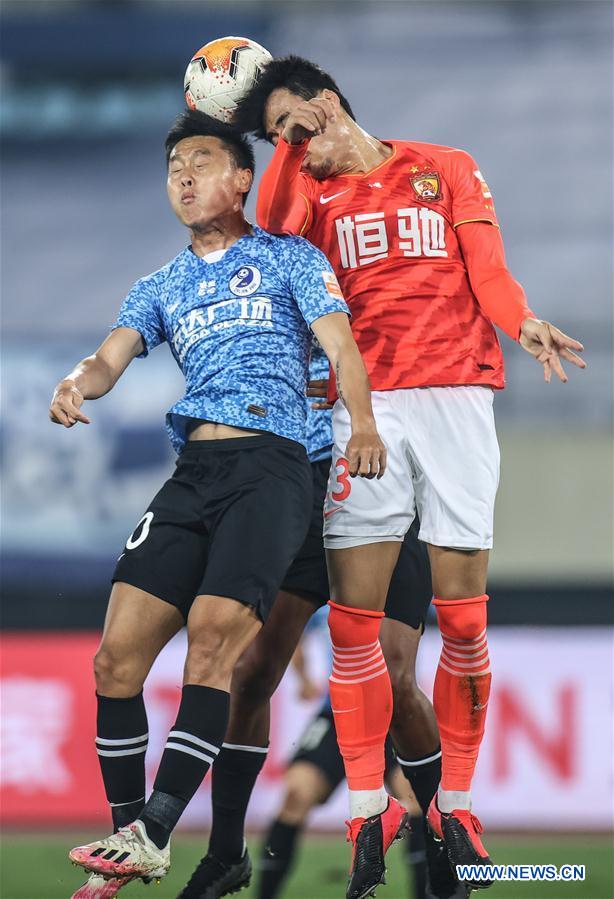 (SP)CHINA-DALIAN-FOOTBALL-CSL-GUANGZHOU EVERGRANDE TAOBAO VS DALIAN PRO(CN)