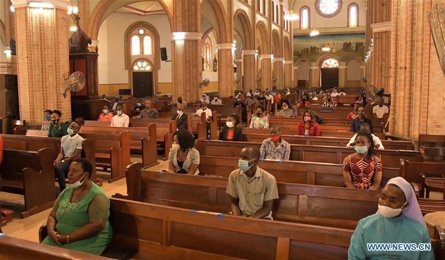 UGANDA-KAMPALA-COVID-19-CHURCH-REOPENING