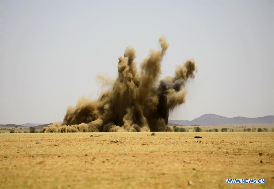 SUDAN-HAJAR AL ASAL-UNLICENSED FIREARMS-DESTRUCTION