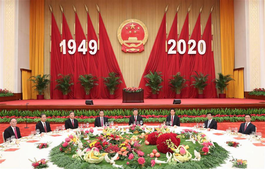 CHINA-BEIJING-NATIONAL DAY-RECEPTION-LEADERS (CN)