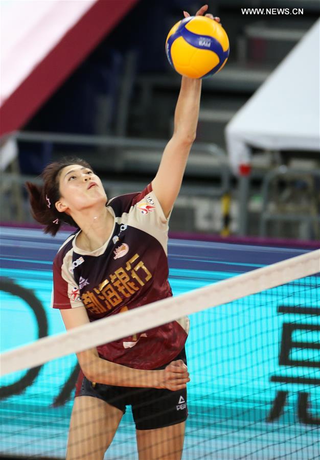 Highlights of Chinese Women's Volleyball Championship in South China's