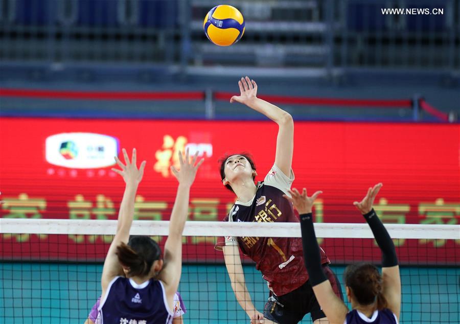 Highlights of Chinese Women's Volleyball Championship in South China's