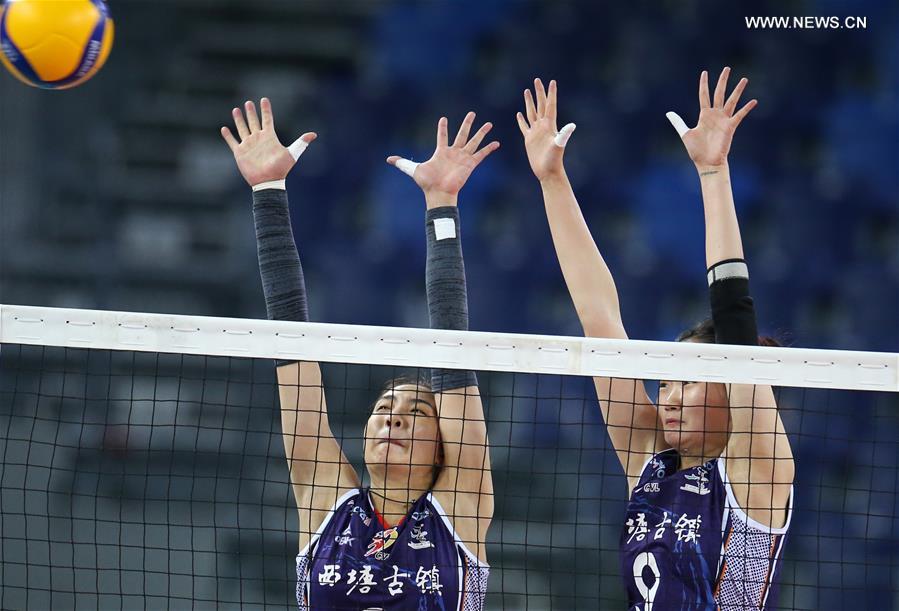 Highlights of Chinese Women's Volleyball Championship in South China's