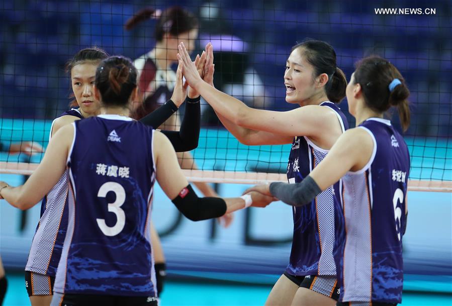Highlights of Chinese Women's Volleyball Championship in South China's