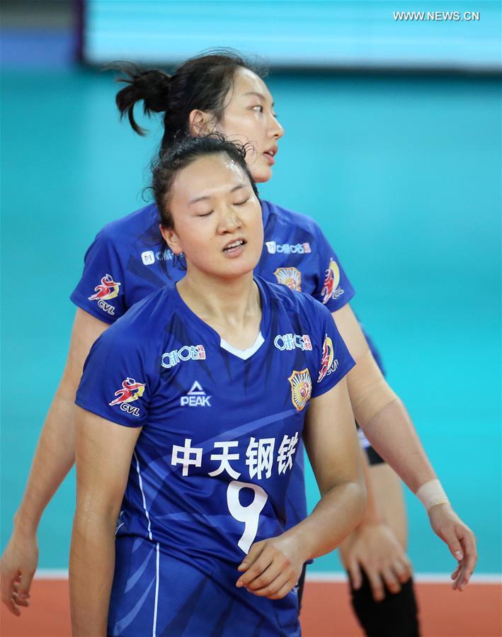 Highlights of Chinese Women's Volleyball Championship in South China's