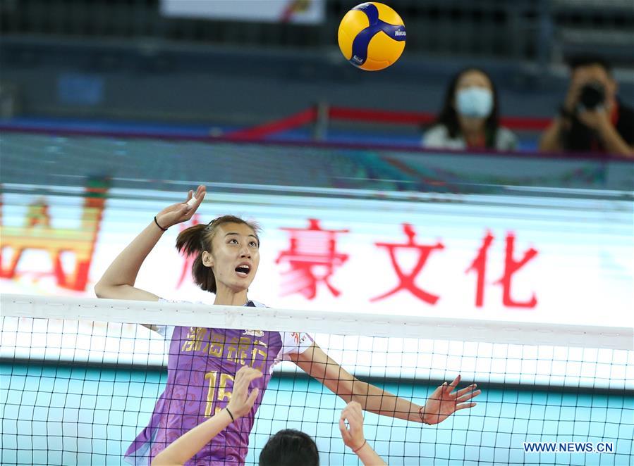 Tianjin wins sixth title in Chinese Women's Volleyball Championship