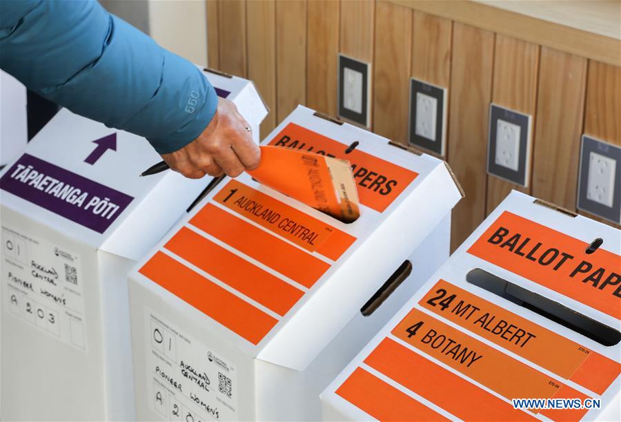 NEW ZEALAND-GENERAL ELECTION-ADVANCE VOTE