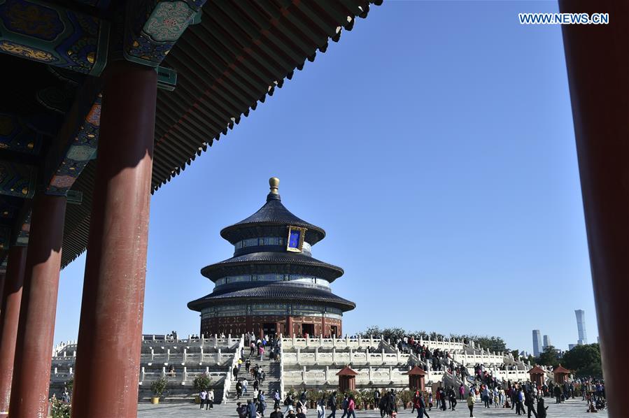 CHINA-BEIJING-TEMPLE OF HEAVEN-HOLIDAY (CN)