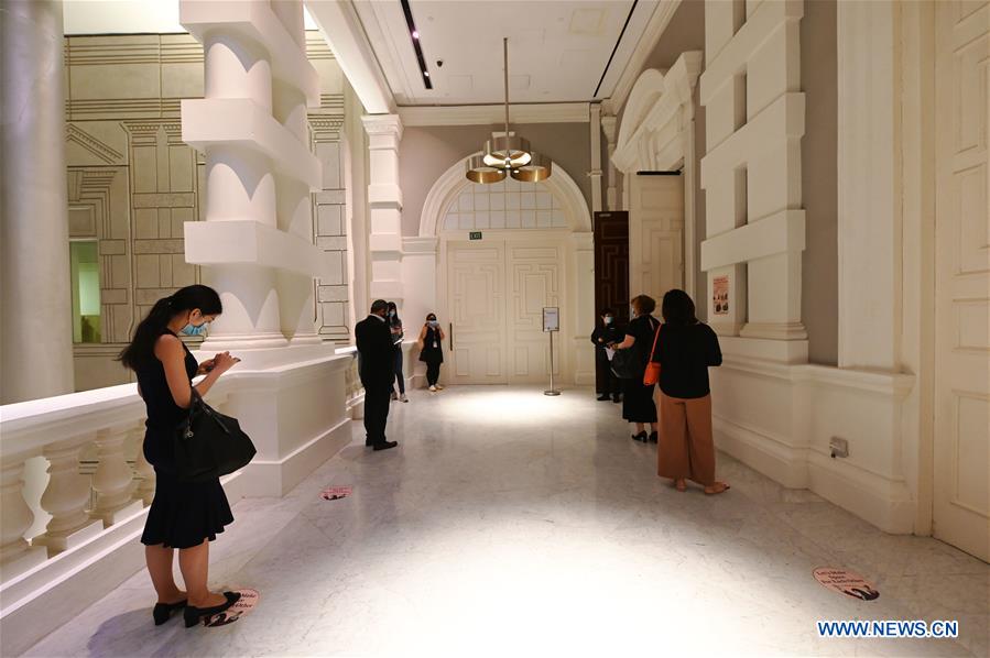 People Attend First Live Concert By Singapore Symphony Orchestra Since 