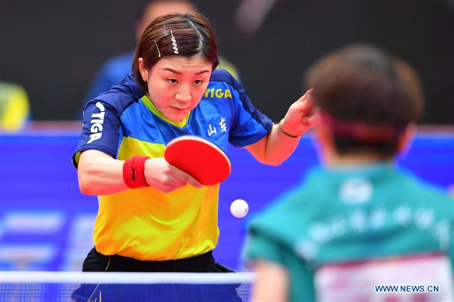 2020 Chinese National Table Tennis Championships women's singles
