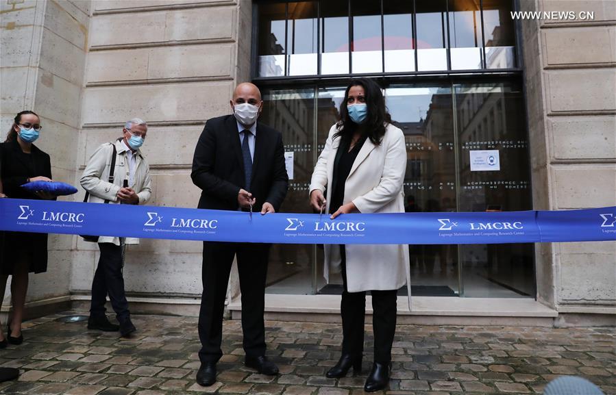 FRANCE-PARIS-HUAWEI-RESEARCH CENTER-INAUGURATION 
