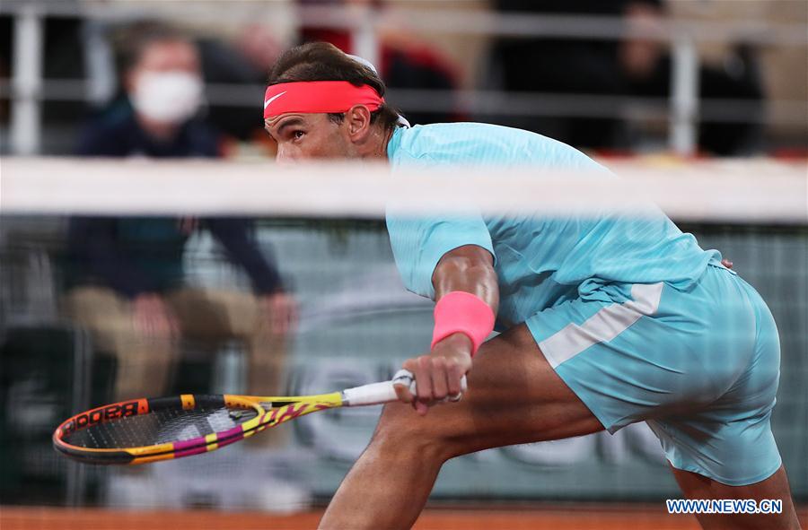 French Open men's singles final Djokovic vs. Nadal Xinhua English