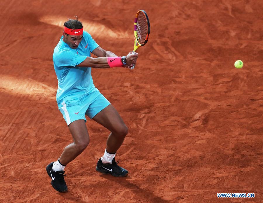 French Open men's singles final Djokovic vs. Nadal Xinhua English
