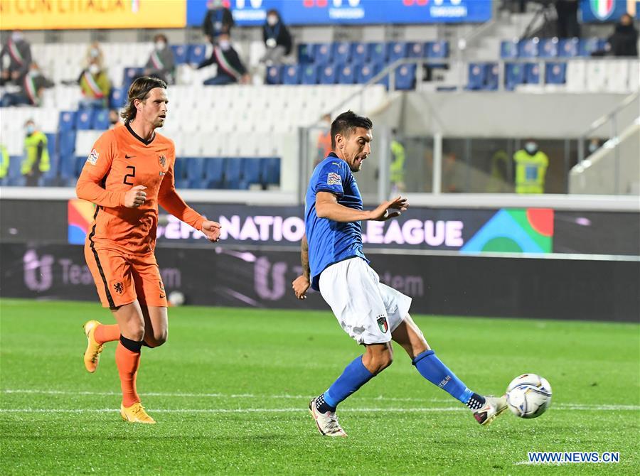 (SP)ITALY-BERGAMO-FOOTBALL-UEFA NATIONS LEAGUE-ITALY VS NETHERLANDS