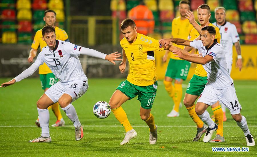 (SP)LITHUANIA-VILNIUS-FOOTBALL-UEFA NATIONS LEAGUE-LITHUANIA VS ALBANIA