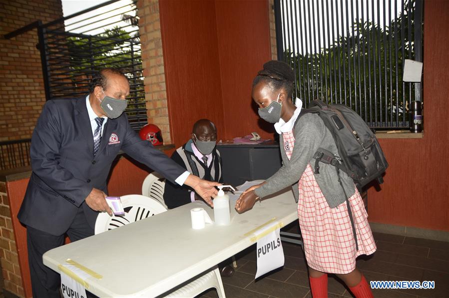 ugandan schools reopen for candidate students amid covid-19 -