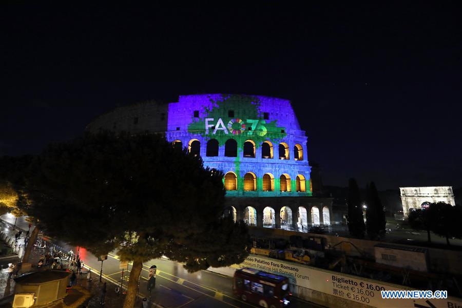 ITALY-ROME-WORLD FOOD DAY-UN-FAO-ANNIVERSARY