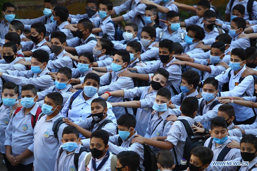 Egypt reopens schools for 23 mln students amid anticoronavirus
