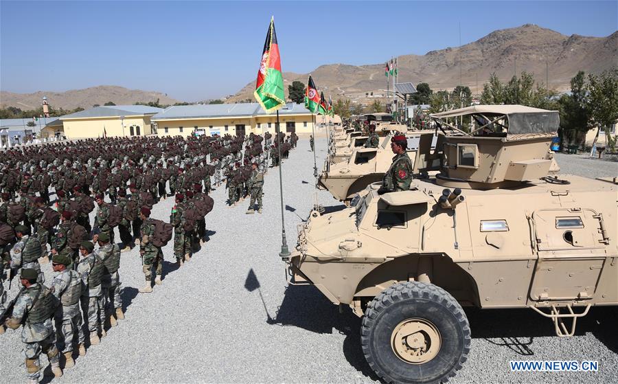 AFGHANISTAN-KABUL-SPECIAL FORCES-TRAINING-GRADUATION CEREMONY