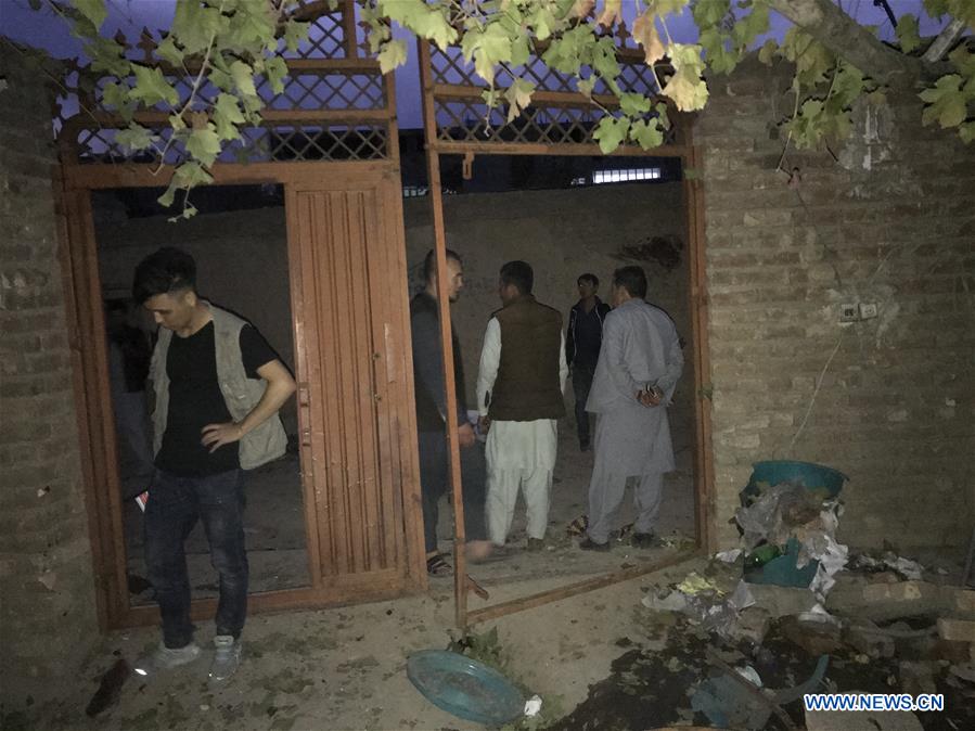 (SPOT NEWS)AFGHANISTAN-KABUL-EDUCATION CENTER-EXPLOSION