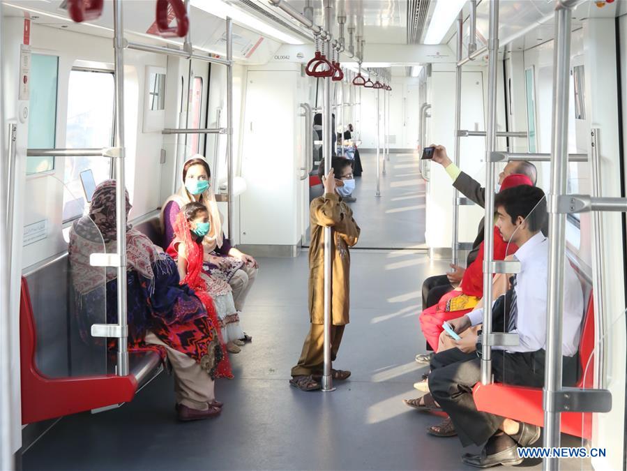 PAKISTAN-LAHORE-FIRST SUBWAY LINE-OPEN