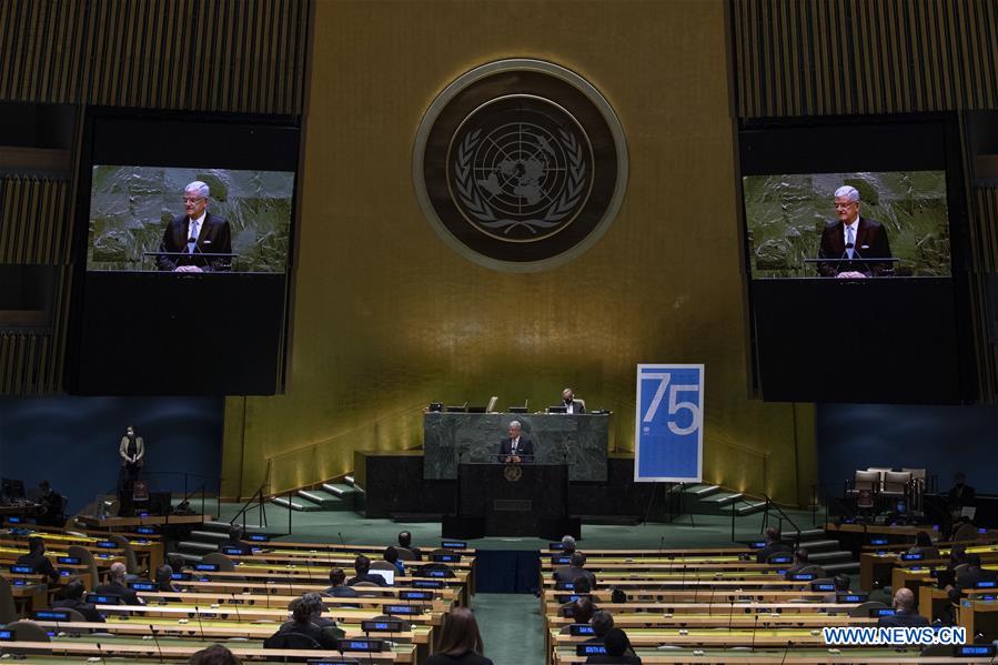 UN-UNGA-PLENARY MEETING-UNITED NATIONS DAY-INT'L COOPERATION