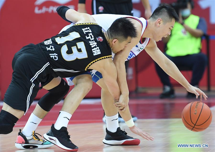 (SP)CHINA-ZHUJI-BASKETBALL-CBA LEAGUE-TIANJIN VS LIAONING (CN)