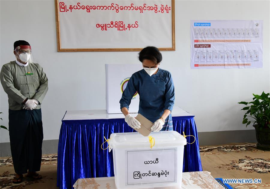 MYANMAR-ADVANCE VOTING-GENERAL ELECTIONS