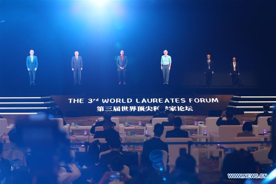 CHINA-SHANGHAI-WORLD LAUREATES FORUM (CN)