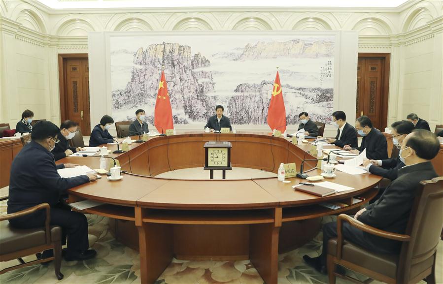 CHINA-BEIJING-LI ZHANSHU-MEETING (CN)