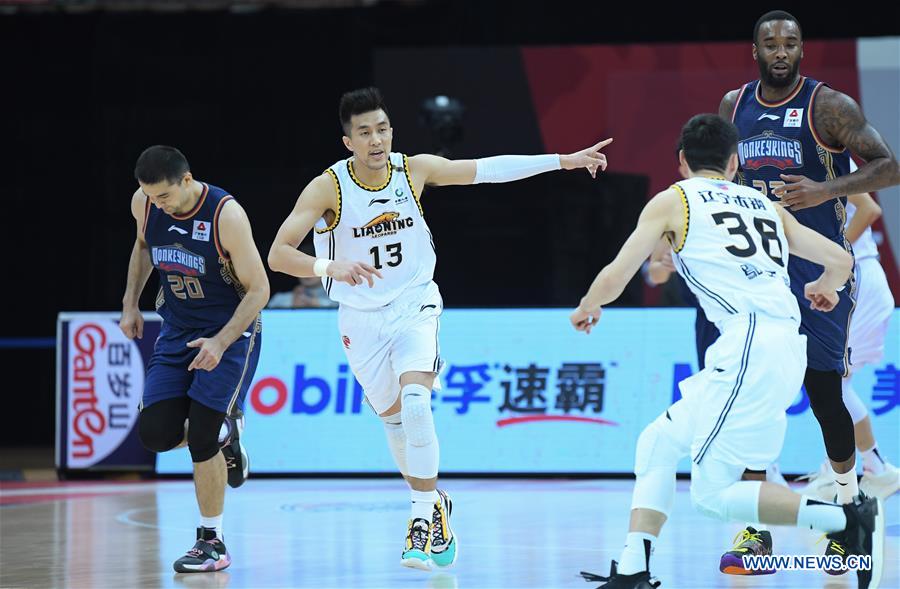 (SP)CHINA-ZHUJI-BASKETBALL-CBA LEAGUE-LIAONING VS NANJING (CN)